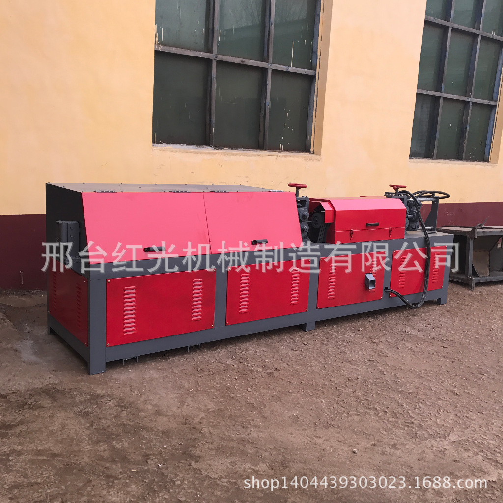 钢筋延伸机液压钢筋延伸调直切断机/数控液压调直切断一体机设备