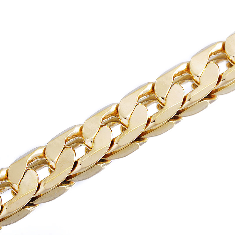 Figaro Chunky Chain Tank Necklace