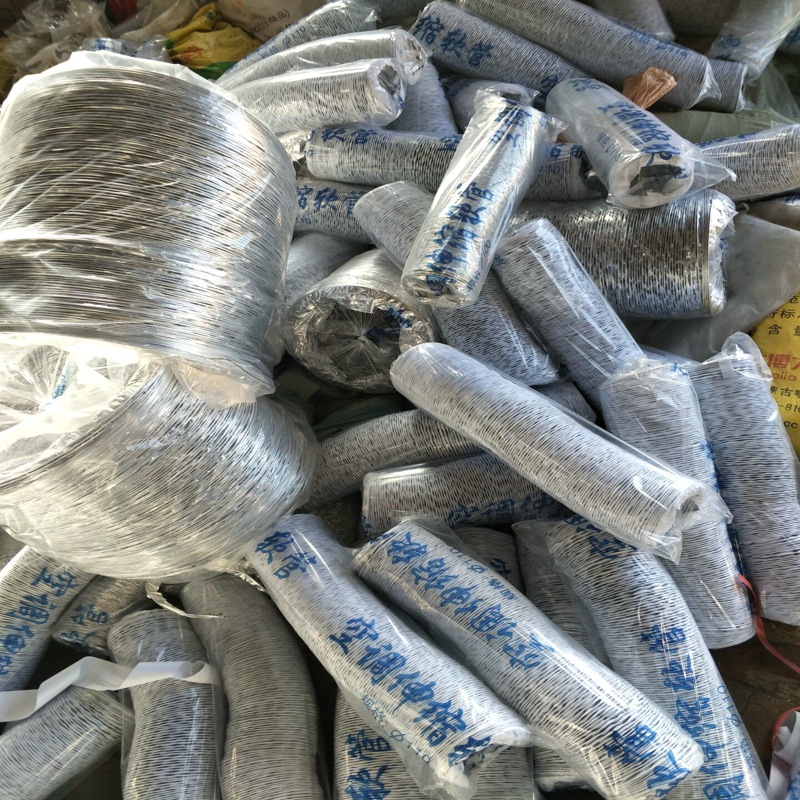 铝箔伸缩软管  空调新风管 送排风双层铝箔管道