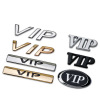 New Personalized VIP Label Auto VIP Peduel Sideline Decoration Stick Modified Metal Tail Label Labor Labor Tick Sticker