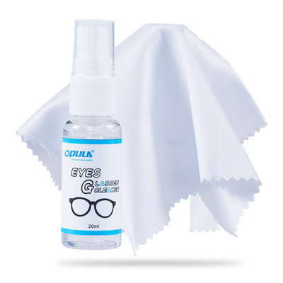 便攜式眼鏡清潔劑光學眼鏡清洗套裝眼鏡清潔三件套可定做logo