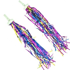 兒童自行車PVC鐳射飄帶 童車彩帶 公主車把穗穗 2根裝騎行裝飾