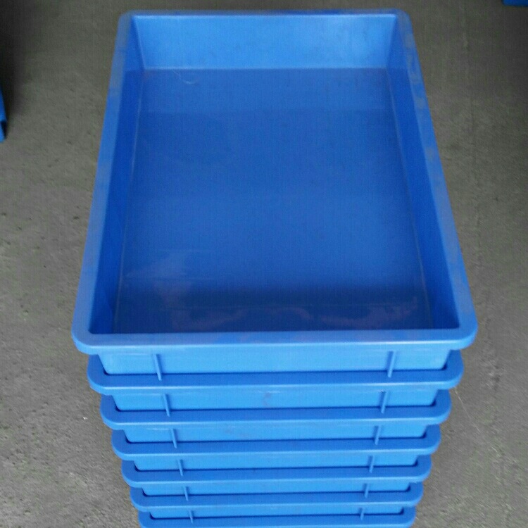 东莞横沥塑料胶方盆 55*37*75cm工厂用3#方形塑料方盘