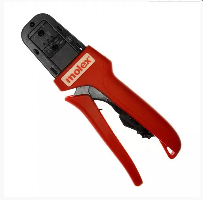 供应Molex连接器工具压接器施用器压力机折皱器压接钳0638190000