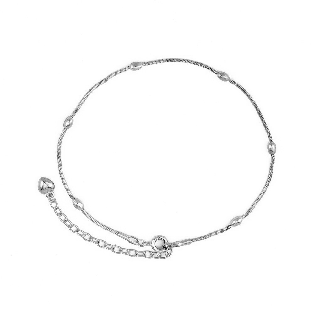 Fashion Heart-shape Five-pointed Star Anklet display picture 1