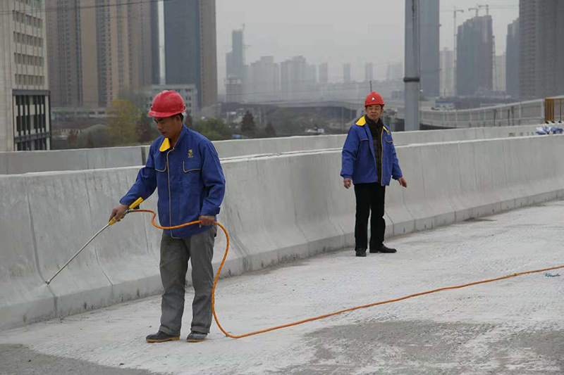 桓台喷涂速凝橡胶沥青路面防水材料厂家销售施工应用案例展示