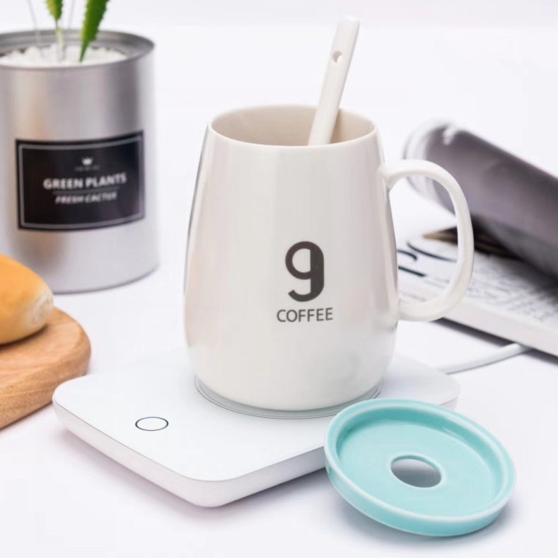55度杯暖暖加熱杯墊辦公室茶杯保溫底座杯子恒溫水杯暖杯器熱牛奶