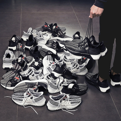 motion Popcorn Running shoes ins Ultra-fire Coconut fashion ventilation summer student run shoes