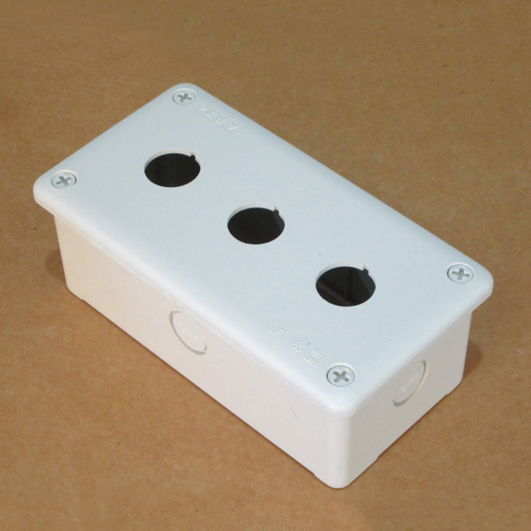 厂家直销 XKR-3-1孔2孔3孔4孔埋入式暗装按钮盒按钮开关盒IP65