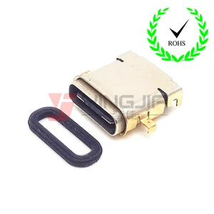 USB 3.1 водонепроницаемая женская база типа c тонущая пластина водонепроницаемая женская база IPX7 контактный патч 24P настройка производителя