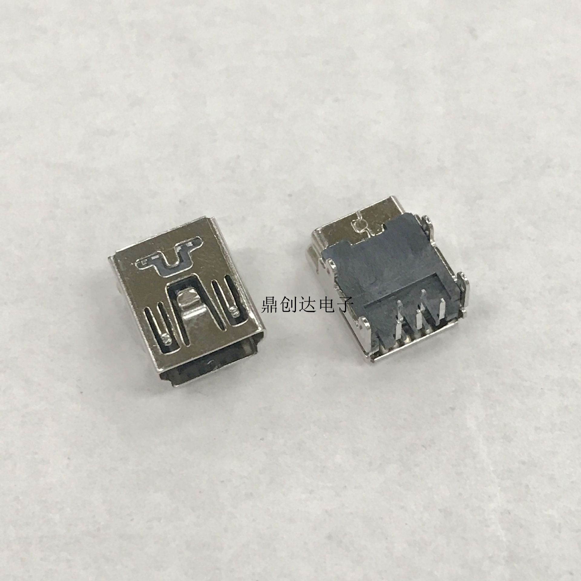 mini usb母座 5P 插板母座 迷你B型四脚DIP 小家电专用连接-阿里巴巴