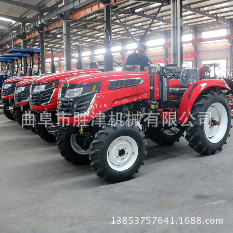 404多缸四驱拖拉机国3排放广州二手农用拖拉机