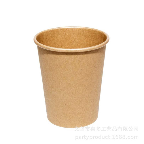 Kraft paper disposable tableware set FSC cake paper plate paper towel party party annual meeting table decoration supplies