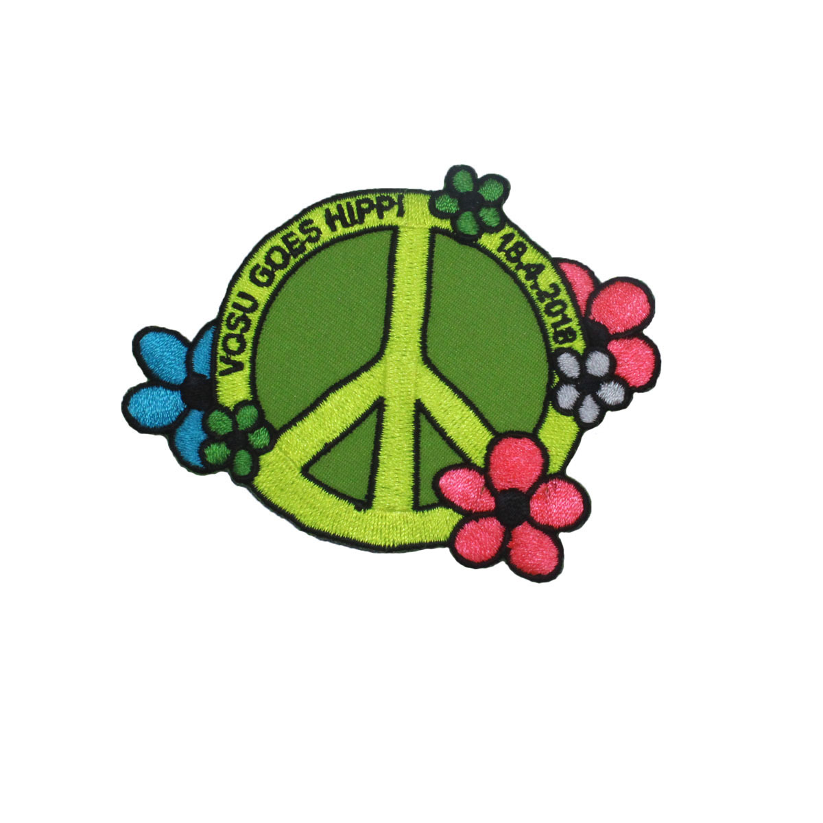 潮款刺绣章 多色绣花章 绣花布贴  绣花厂刺绣 小批量定制刺绣