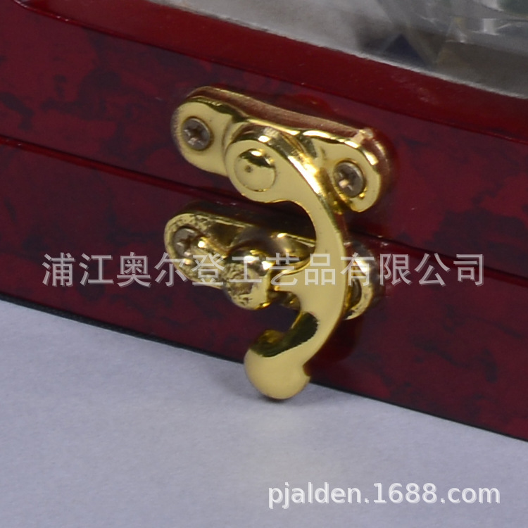 zakka essential oil wooden box, transparent glass wooden box, display wooden box processing and customization, baked paint square packaging box customization detail image 5
