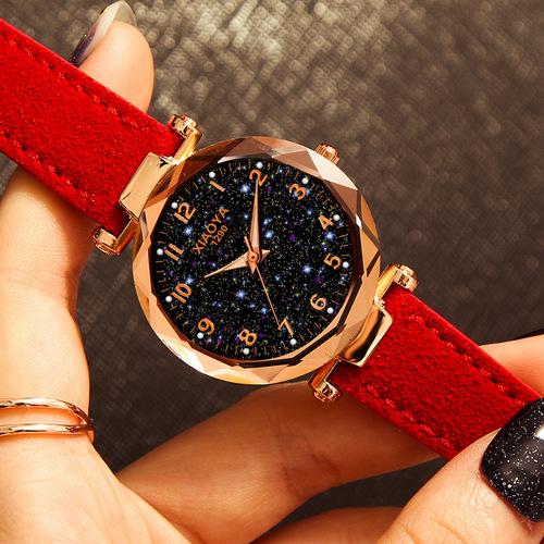 Xiaoya Xiaoya fashion model new fashion small fresh forest Korean version quartz women's watch 1290