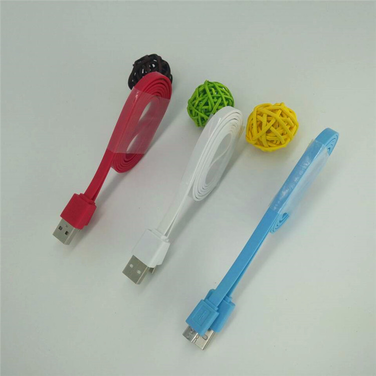 Manufactor major Produce Android type-c Noodles data lines 1 m colour data line noodle Phone line