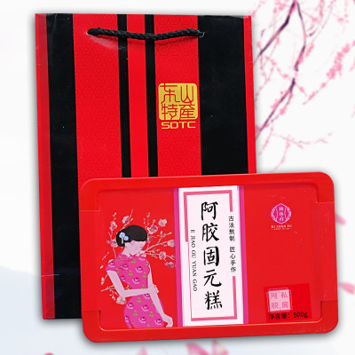 山东阿胶糕固元糕即食500g女士型东阿特产厂家批发