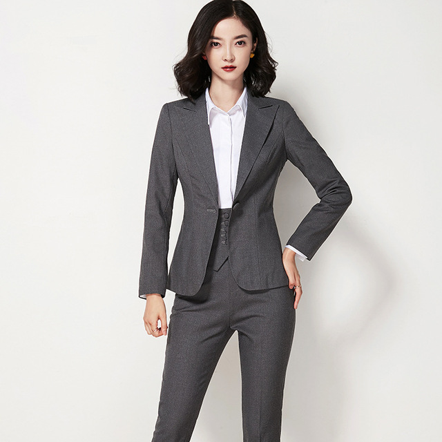 New Professional Suit Fashion Temperament Professional Suit 