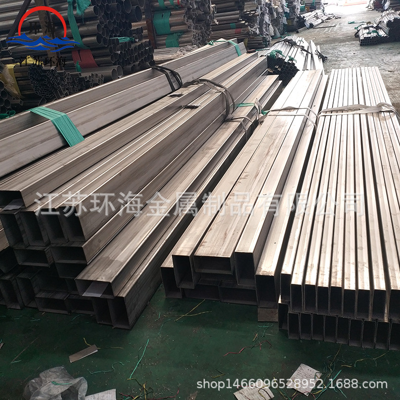 无锡304不锈钢方管 拉丝镜面可用于栏杆扶手货架 亮面不锈钢方管|ms