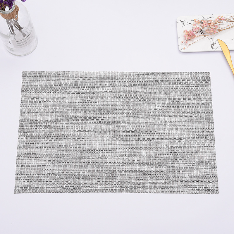 2020外贸特斯林餐垫PVC环保西餐垫用餐隔热垫定制餐垫 跨境批发详情图4