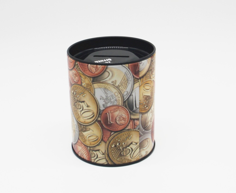 厂家直销储蓄罐 储钱罐 存钱罐 铁罐 铁盒