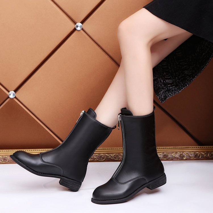 Bottes femme en PU artificiel - Ref 3355820 Image 33