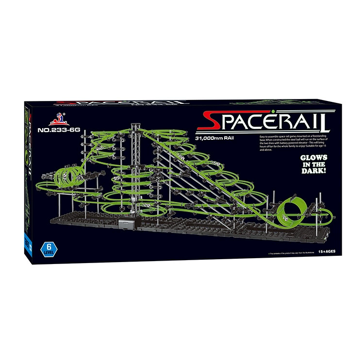 Spacerail, конструктор космоса с рельсами, игрушка, американские горки, DIY, наука и техника