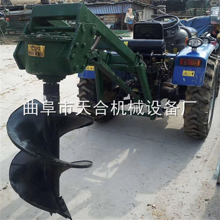 大型立柱挖坑机 林业栽树挖坑机 大型拖拉机挖坑机 可定做加工