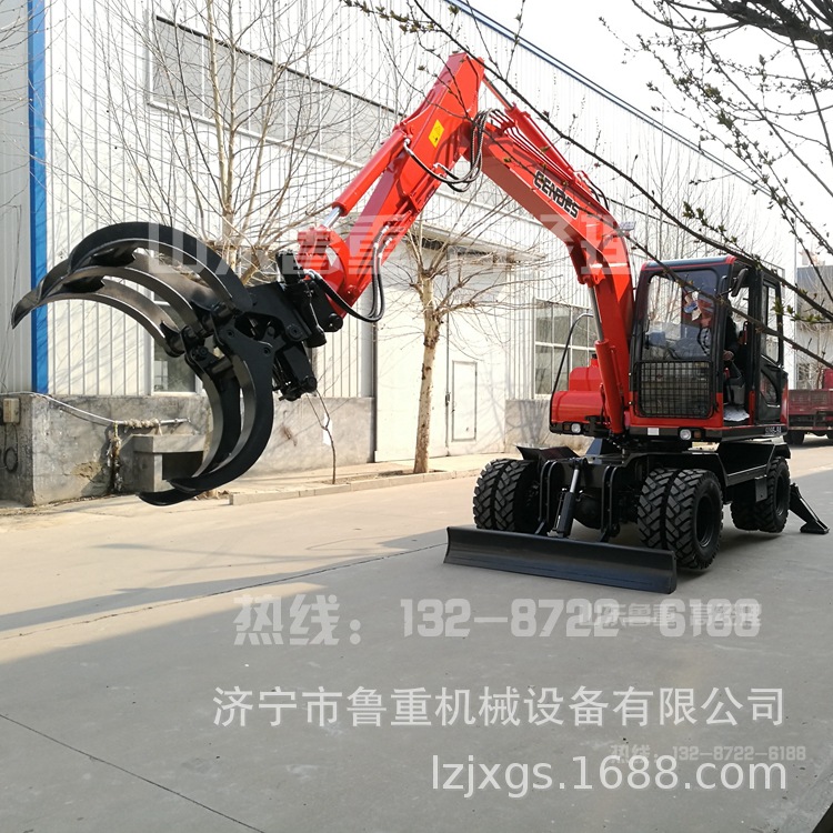 林业抓木机 抓草机 木材装载机 型号齐全 质量可靠 360度旋转