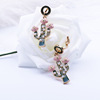 Fresh cute earrings, fashionable ear clips, city style, no pierced ears