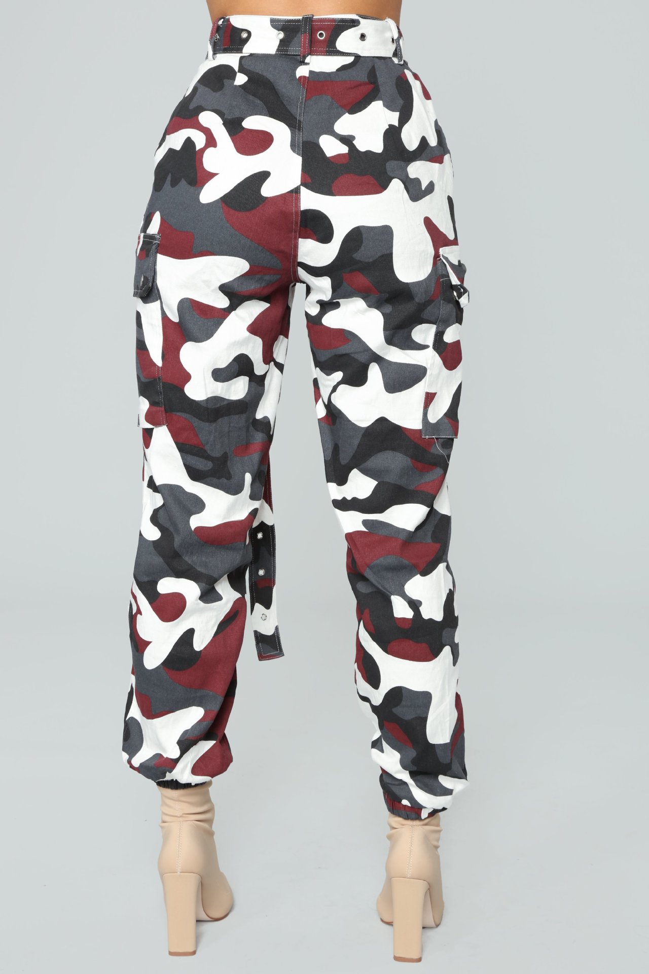 2019 Ladies Casual Fashion Camouflage Camo Long Pants Womens Trousers