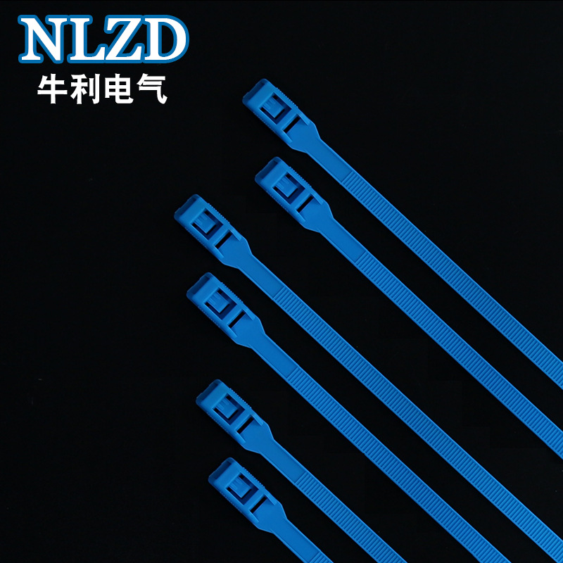 牛利平扣扎带彩色儿童城堡淘气堡尼龙扎带 8*350mm 7.2*350