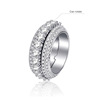 Zirconium, ring with stone, diamond jewelry natural stone, European style, diamond encrusted, wholesale