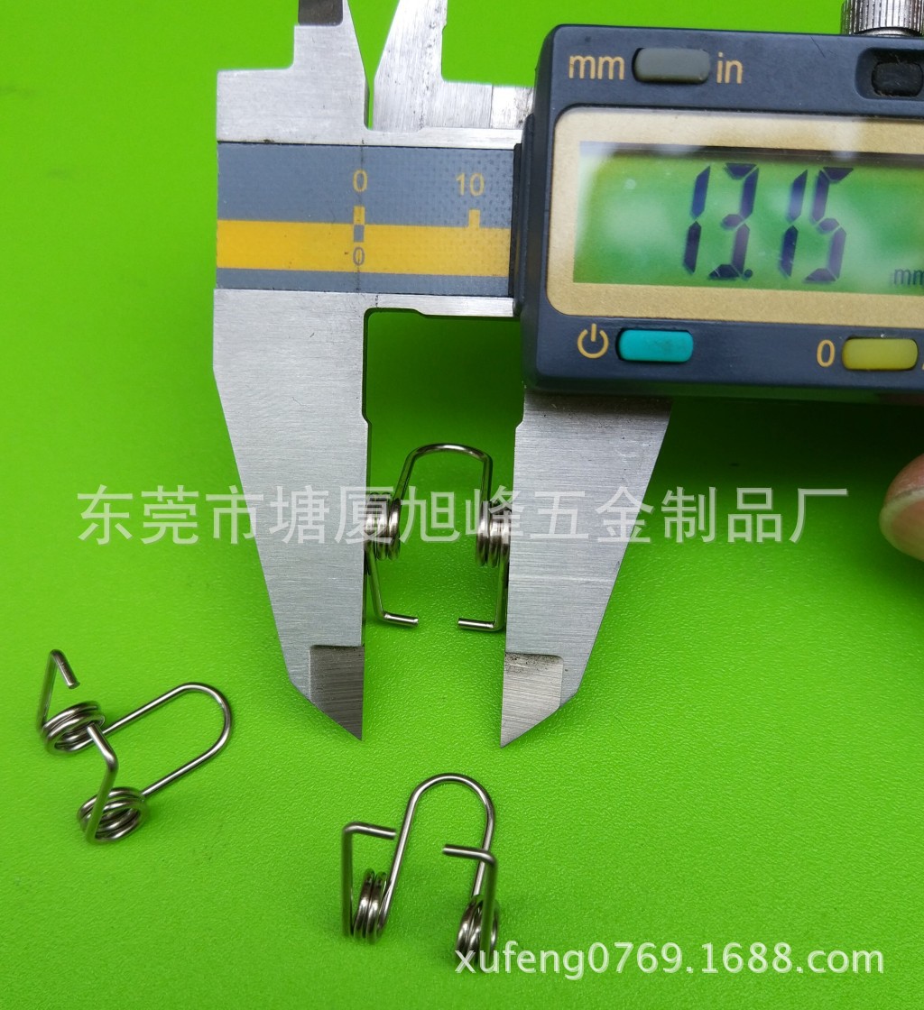 双扭簧 夹子扭簧 扭力弹簧1.0线304不锈钢手机壳夹子弹簧扭转弹簧-阿里巴巴