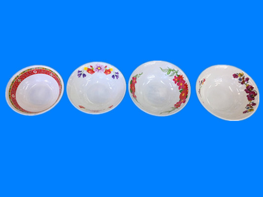 Melamine Stock Spot Melamine Bowl Melamine Plate Sold by Tons Factory Direct Sale Runjiang Lake