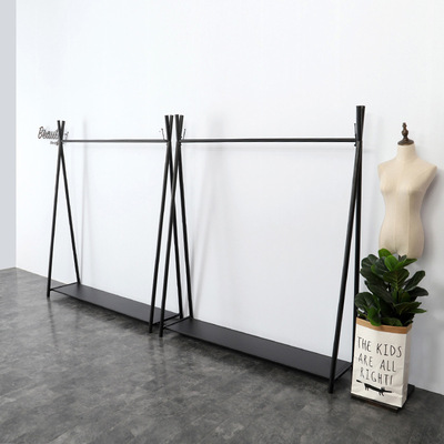 服装店展示架落地式衣服架子挂衣架女装童装店简约现代龙门架货架