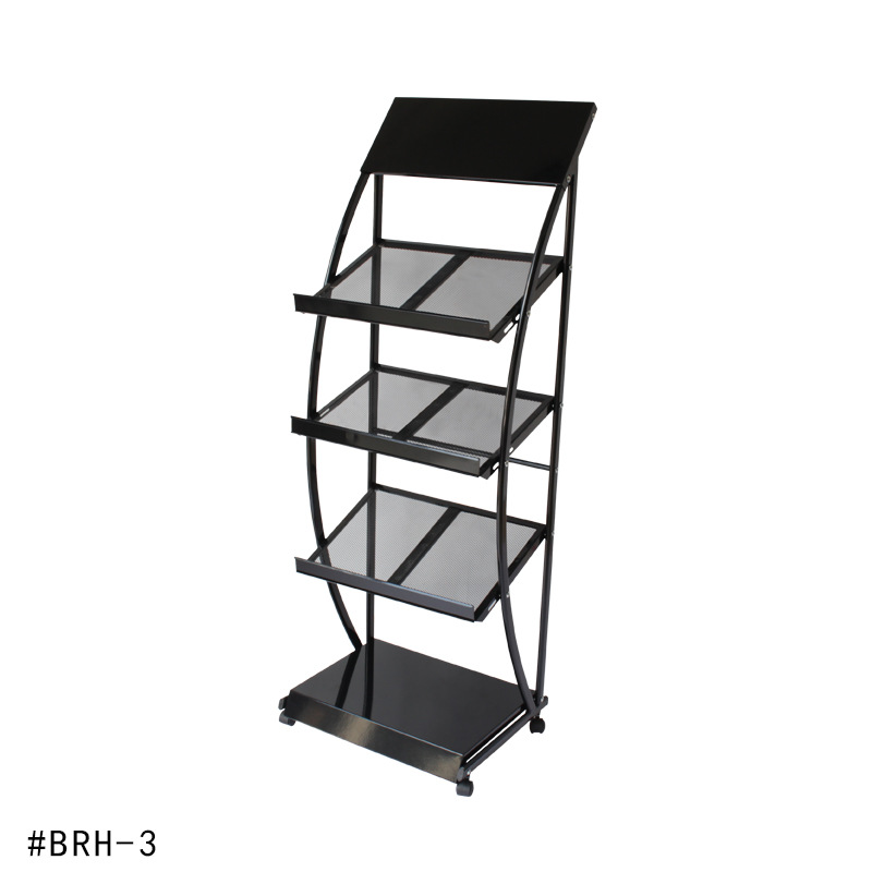 廠家直銷 宣傳資料展示架 落地宣傳海報架鐵質報刊雜志架 