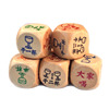 Dice wood dice, various specifications of rounded corners dice manufacturers supply