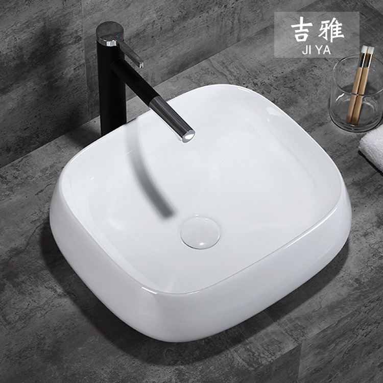 Lavabo de cerámica lavabo de baño lavabo superior de lavabo independiente lavabo de cerámica 5565B