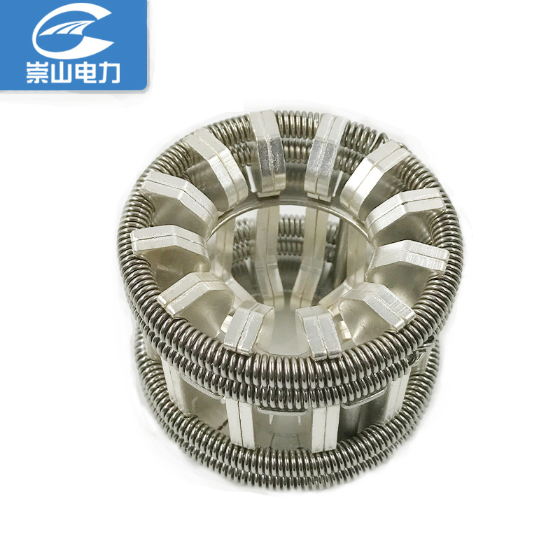 崇山 户内高压真空断路器动触头12P/24片30片1250A/630A梅花触头