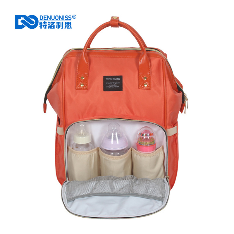 Troy Leith new pattern multi-function High-capacity Mother-Baby Pack waterproof Shoulders Mother bag Fashion creative Mummy Bag