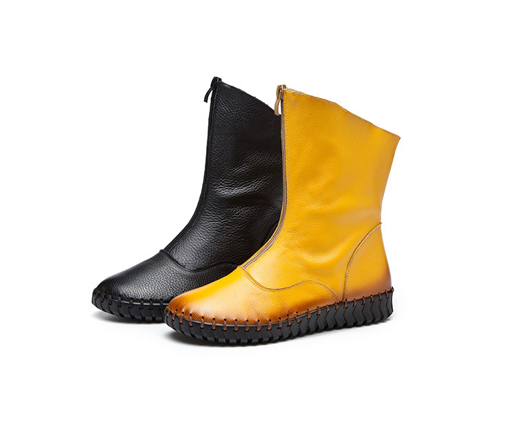 Bottes femme en En cuir - Ref 3354787 Image 46