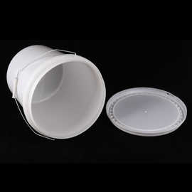 厂家批发8L油漆涂料桶 塑料桶pp涂料桶 油墨防水材料包装圆桶