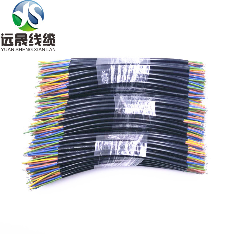 VDE认证H05RN-F 2-5芯 0.5-2.5平方橡胶线厂家现货加工裁线上锡等