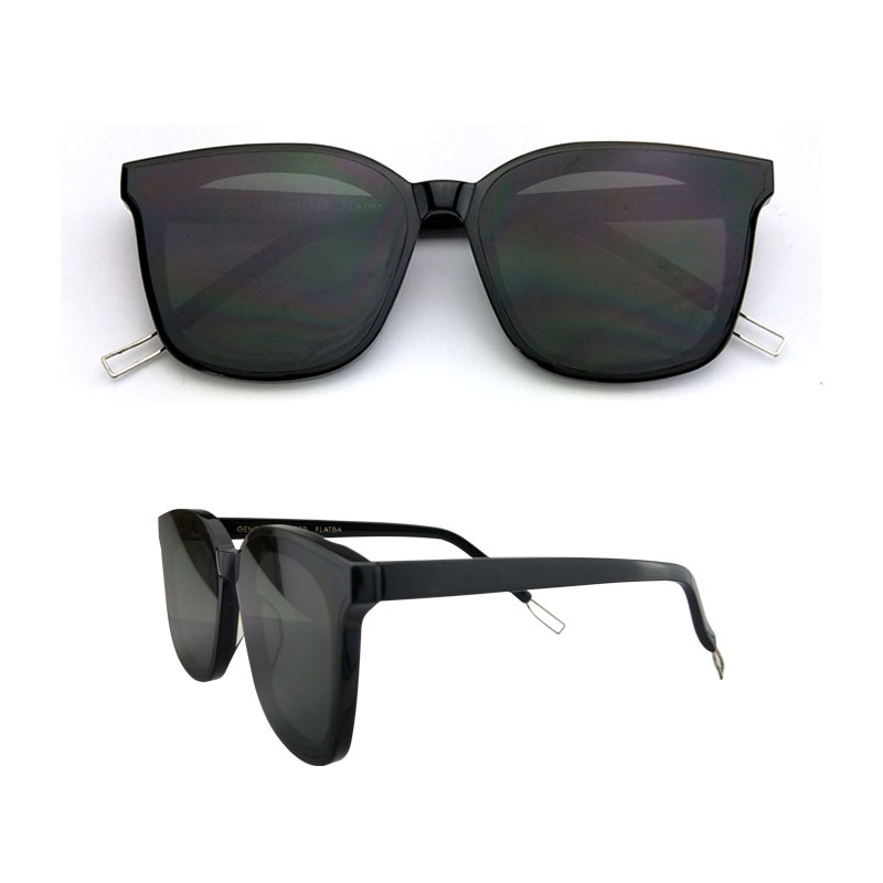 2018新款牌明星同款PAPAS太陽鏡方框複古GM墨鏡男女士戶外眼鏡潮