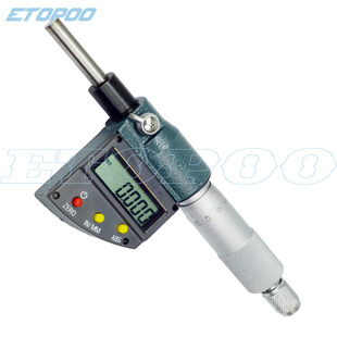 数显测微头 数显微分头 数显千分头 数显千分尺 0-25mm 0.001mm-阿里巴巴