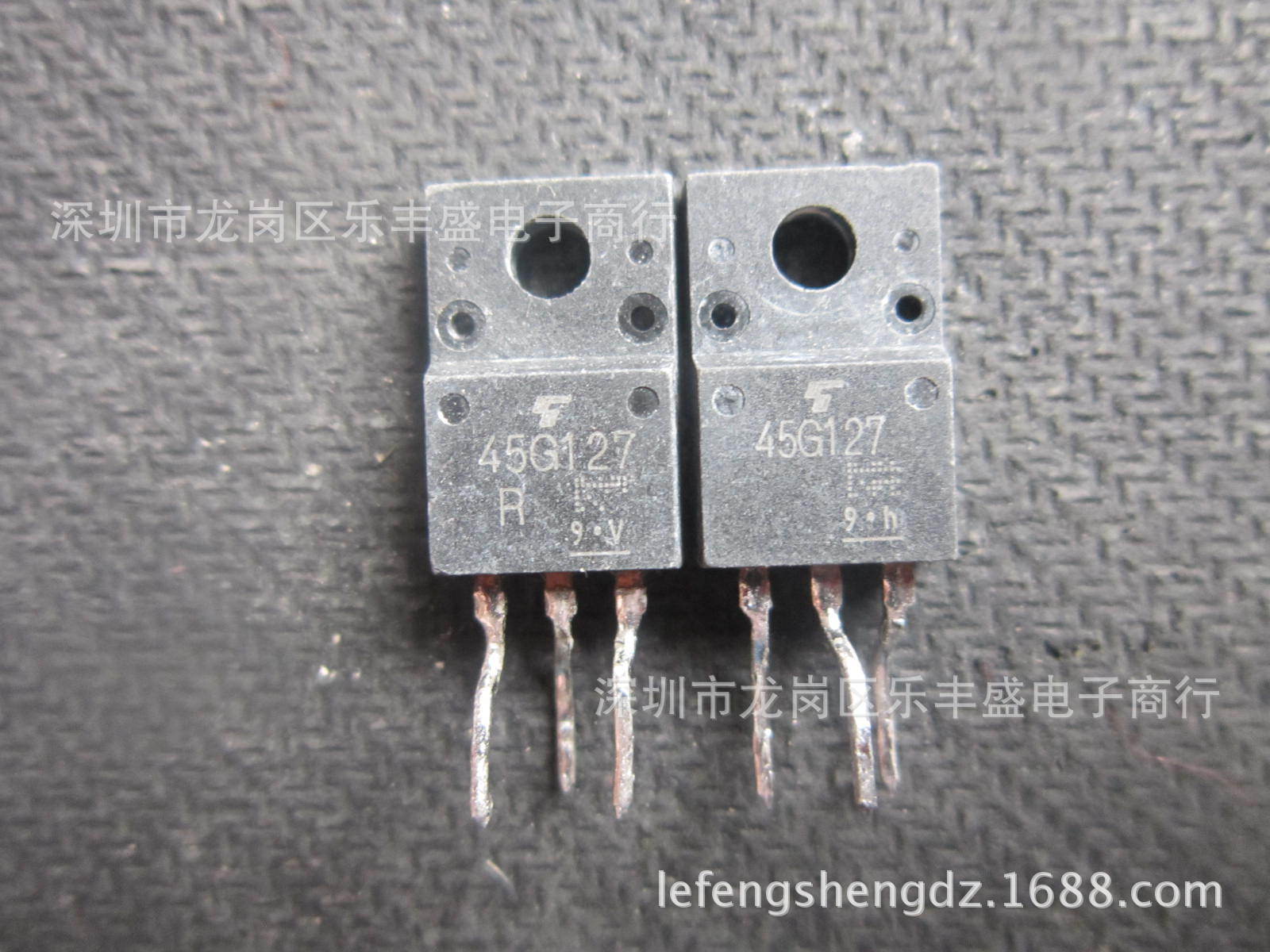 45G127 拆机东芝 TO-220F N通道 IGBT 液晶维修专用管