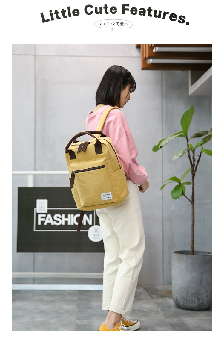 Sylvia Canvas Rucksack