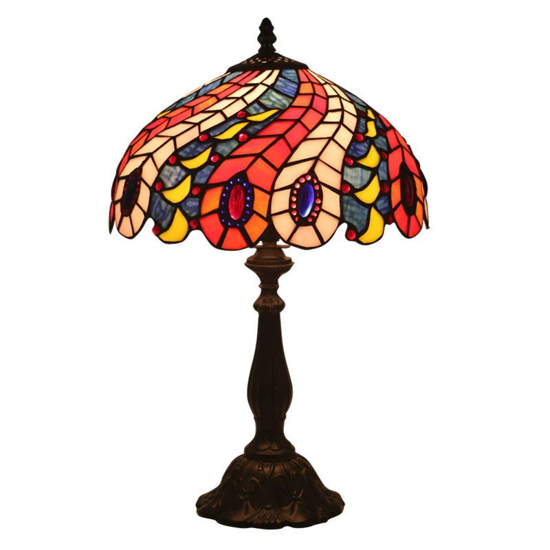 Граница прямых продаж по Tiffany Lighting Tifanni Terminal Lantern настольная лампа для спальни, ресторанов, баров, кофейни